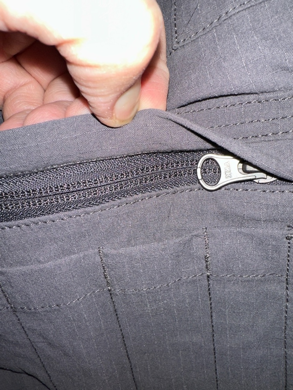 Gray Utility Short Overalls - Picture 8 of 14